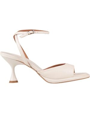 Ángel Alarcón Sandals Leather - White