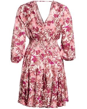 Poupette Mini Dress Viscose - Pink