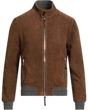 Leather Authority Jackets - Brown