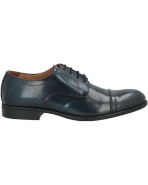 Exton Lace-Up Shoes Leather - Grey