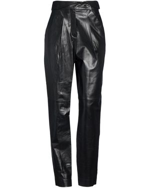 Tod's Pants Lambskin - Black