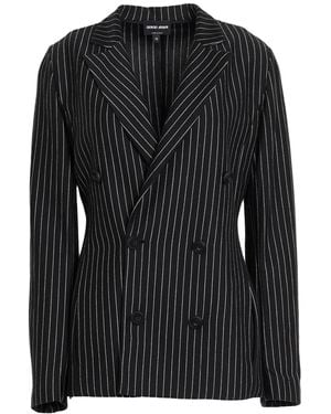Giorgio Armani Blazer Cashmere, Silk - Black