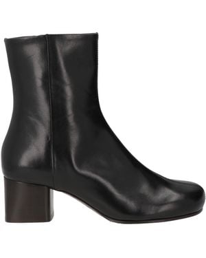 Lemaire Ankle Boots Cow Leather - Black