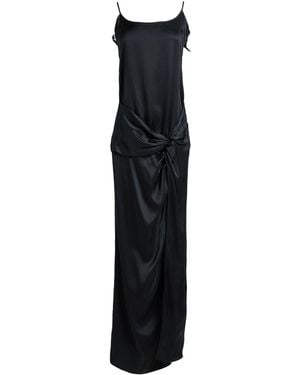 The Attico Maxi Dress Viscose - Black