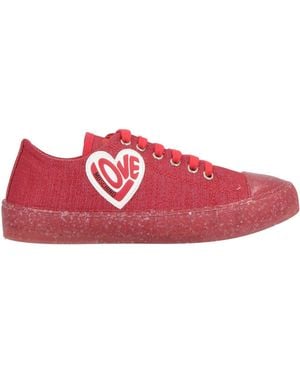 Love Moschino Trainers Textile Fibres - Pink