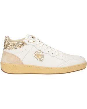 Blauer Sneakers - Blanco