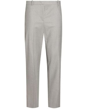 Fabiana Filippi Light Trousers Virgin Wool, Polyamide, Elastane - Grey