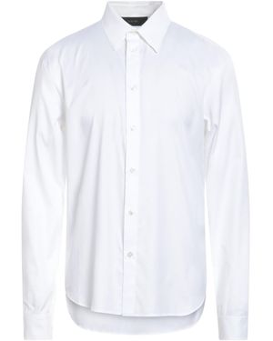 Amiri Cotton Collared Long-Sleeve Shirt - White