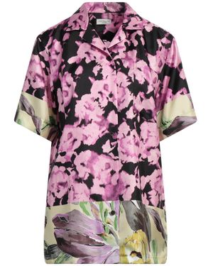Dries Van Noten Fuchsia Shirt Silk - Pink