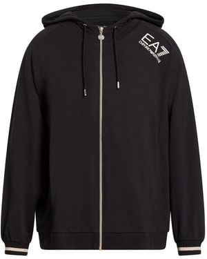 EA7 Sweatshirt Cotton, Elastane - Black