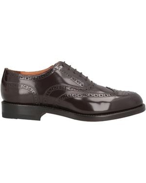 G.H. Bass & Co. Dark Lace-Up Shoes Leather - Brown