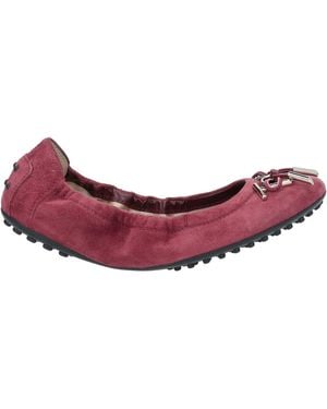Tod's Ballet Flats - Red
