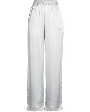 Eleventy Trousers Silk - White