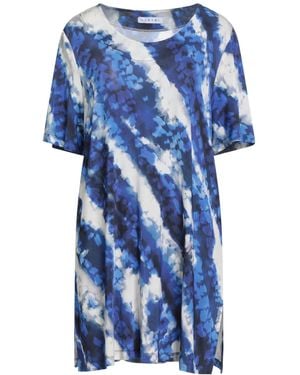 LABABI Mini Dress Viscose, Elastane - Blue