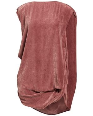 Rick Owens Top Viscose, Silk - Pink