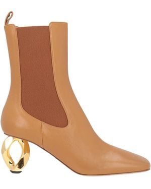 JW Anderson Ankle Boots Calfskin - Brown