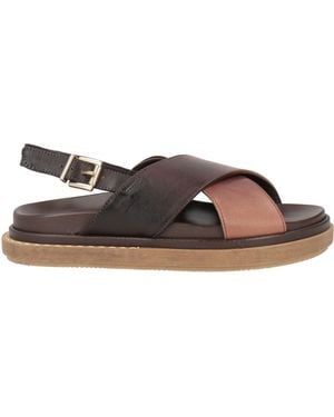 Alohas Sandals Leather - Brown