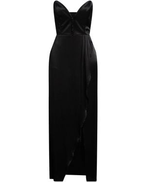 Mar De Margaritas Maxi Dress Viscose - Black