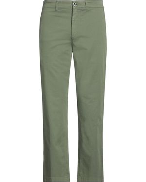 Department 5 Trousers Cotton, Elastane - Green