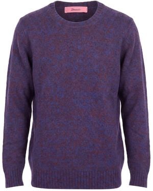 Drumohr Sweater Lambswool - Purple