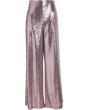 Rochas Pants Polyester, Polyamide - Purple