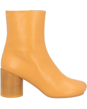 MM6 by Maison Margiela Ankle Boots - Orange