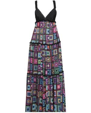 Gaelle Paris Maxi Dress - Blue