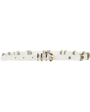 Pinko Belt Cow Leather - White