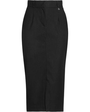 Dixie Midi Skirt Polyester, Viscose, Elastane, Lurex, Polyamide - Black