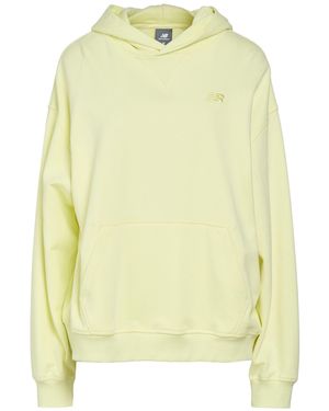 New Balance Sweatshirt Cotton - Yellow