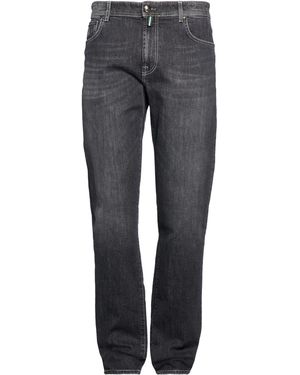 Luigi Borrelli Napoli Jeans Cotton, Elastane - Grey