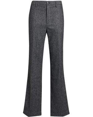 Department 5 Trousers Wool, Polyester, Polyacrylic, Silk, Elastane - Grey