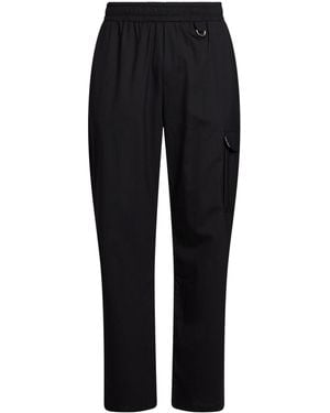 FAMILY FIRST Pants Polyester, Wool, Elastane - Black