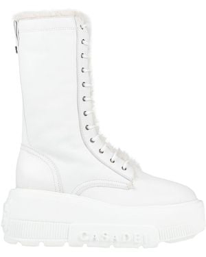 Casadei Botines De Caña Alta - Blanco