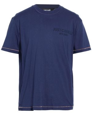 Just Cavalli T-Shirt Cotton - Blue