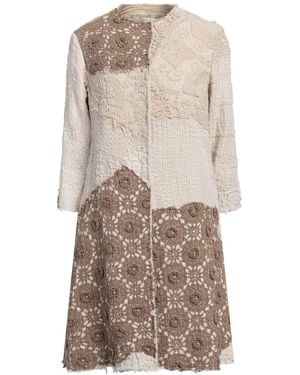 By Walid Overcoat & Trench Coat Cotton - Natural