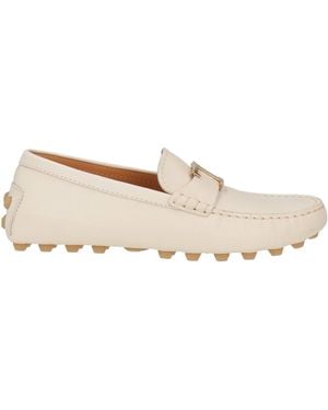 Tod's Loafers Leather - Natural