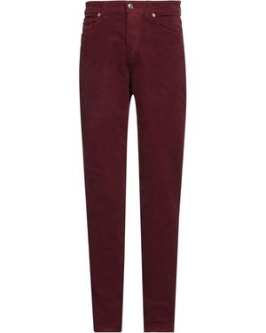 Zadig & Voltaire Burgundy Trousers Viscose, Cotton - Red