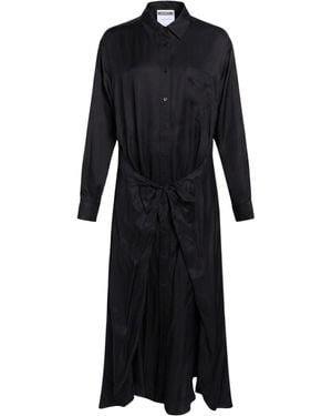 Moschino Maxi Dress Viscose - Black