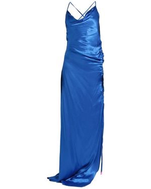 Odi Et Amo Vestido largo - Azul