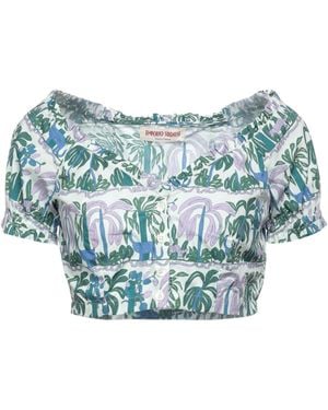 Emporio Sirenuse Top - Azul