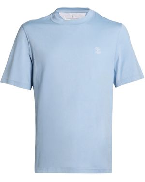 Brunello Cucinelli T-Shirt - Bleu