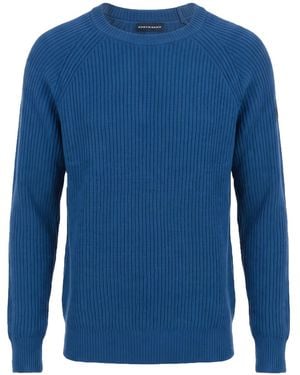 North Sails Sweater Cotton, Wool - Blue