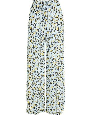 AZ FACTORY Sky Trousers Viscose, Elastane - White