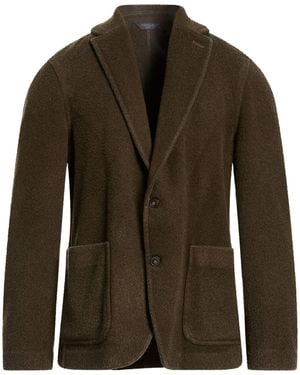 Circolo 1901 Military Blazer Virgin Wool, Polyamide - Green