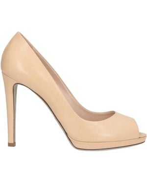 Sergio Rossi Blush Pumps Leather - Natural
