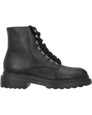 Pomme D'or Botines De Caña Alta - Negro