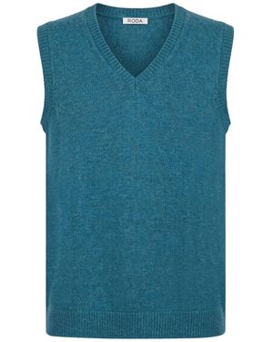Roda Military Jumper Wool - Blue