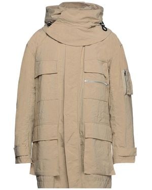 Maison Kitsuné Coat Nylon - Natural