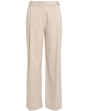 Haveone Sand Pants Polyester, Viscose, Elastane, Lurex, Polyamide - Natural
